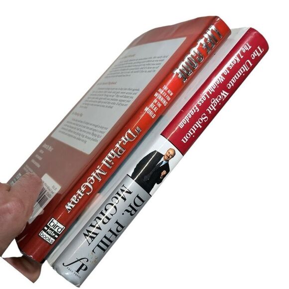 Set Of 2 Dr. Phil McGraw Life Code Ultimate Weight Solution Hardback Books Lot - Picture 6 of 8